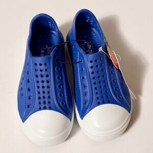 Jumping Beans Blue & White  Toddler Slip On Water Shoes Sz 5T
